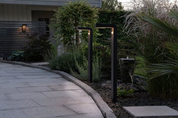 Eglo 900246 - LED vonkajšia solárna lampa so senzorom 18xLED/0,2W/3,7V IP44