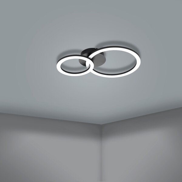Eglo 900322 - LED Stmievateľné stropné svietidlo PARRAPOS-Z LED/15W/230V