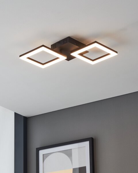 Eglo 900315 - LED Stmievateľné stropné svietidlo PARANDAY-Z LED/15,5W/230V