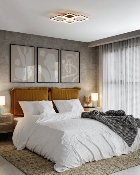 Eglo 900318 - LED Stmievateľné stropné svietidlo PARANDAY-Z LED/42W/230V