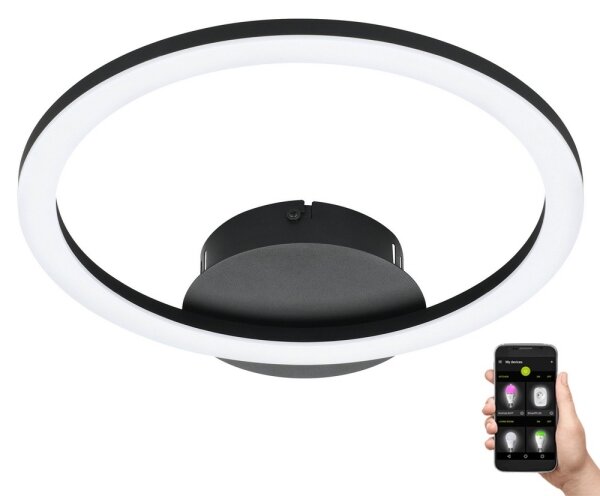 Eglo 900323 - LED Stmievateľné stropné svietidlo PARRAPOS-Z LED/15W/230V