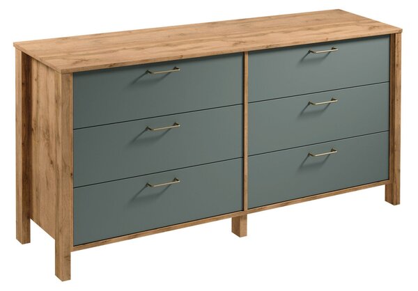 Komoda INDIGO K6S Zelená