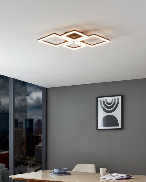 Eglo 900318 - LED Stmievateľné stropné svietidlo PARANDAY-Z LED/42W/230V