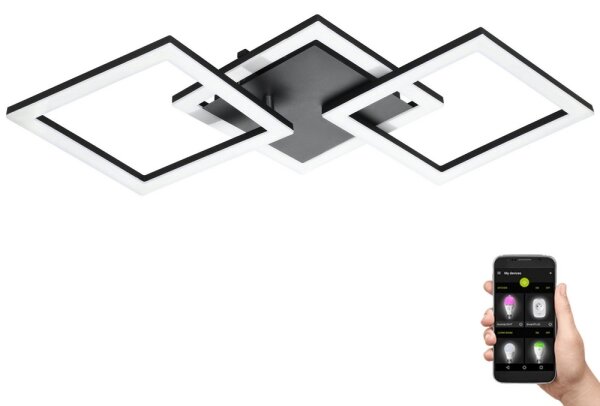 Eglo 900317 - LED Stmievateľné stropné svietidlo PARANDAY-Z LED/32,4W/230V
