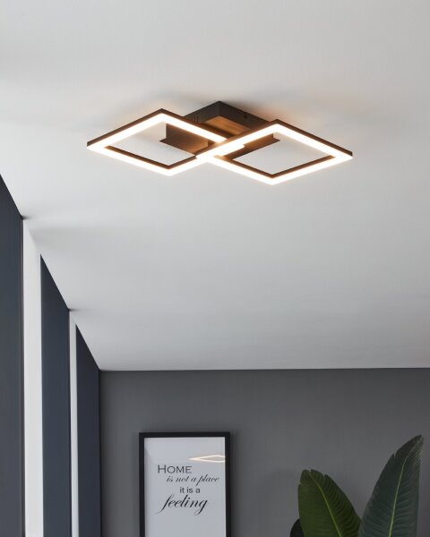 Eglo 900316 - LED Stmievateľné stropné svietidlo PARANDAY-Z LED/21,5W/230V