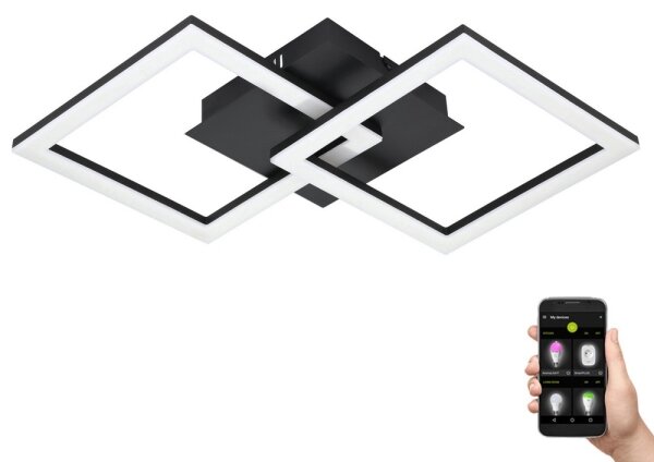 Eglo 900316 - LED Stmievateľné stropné svietidlo PARANDAY-Z LED/21,5W/230V
