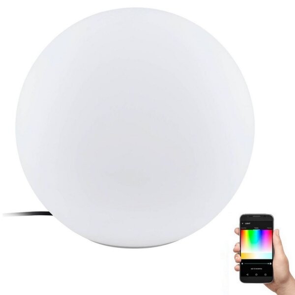 Eglo 900268 - LED RGB Stmievateľná vonkajšia lampa 1xE27/9W/230V 2700-6500K IP65