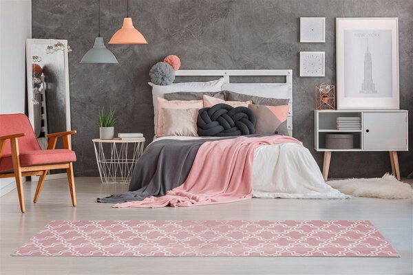 BEHÚŇ, 80/150 cm, ružová - Online Only bytové doplnky, Online Only