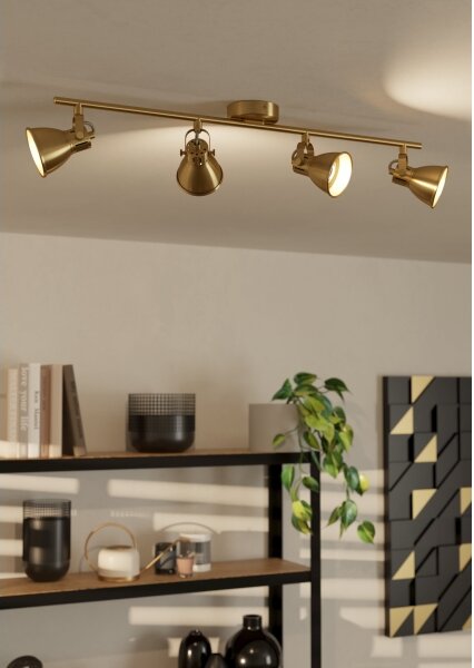 Eglo 900173 - LED Bodové svietidlo SERAS 4xGU10/3W/230V