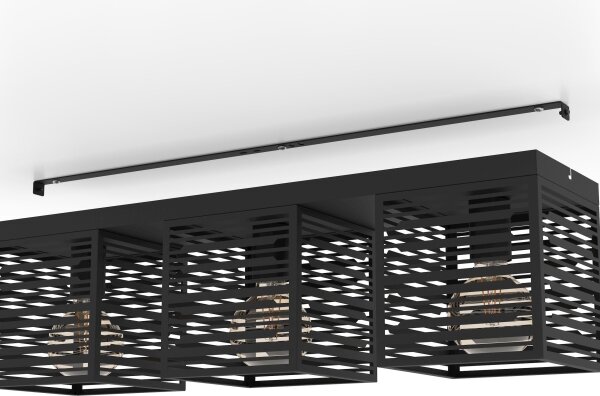 Eglo 900357 - Stropné svietidlo PIEDRITAS 3xE27/40W/230V