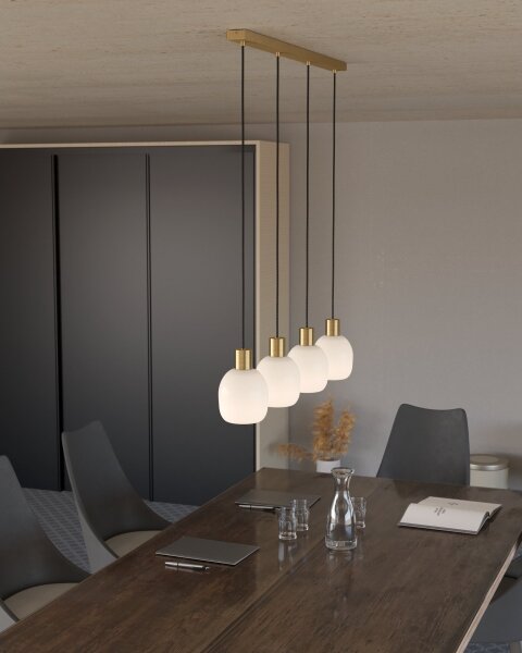 Eglo 900306 - Luster na lanku MANZANARES 4xE27/40W/230V