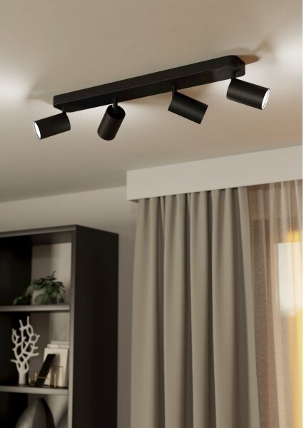 Eglo 900337 - LED RGBW Stmievateľné bodové svietidlo TELIMBELA-Z 4xGU10/4,9W/230V