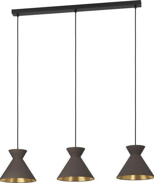 Eglo 900348 - Luster na lanku NASTASIA 3xE27/40W/230V