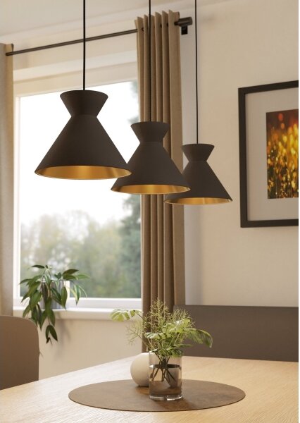 Eglo 900348 - Luster na lanku NASTASIA 3xE27/40W/230V