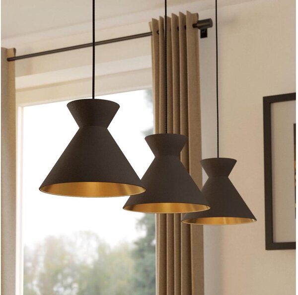 Eglo 900348 - Luster na lanku NASTASIA 3xE27/40W/230V