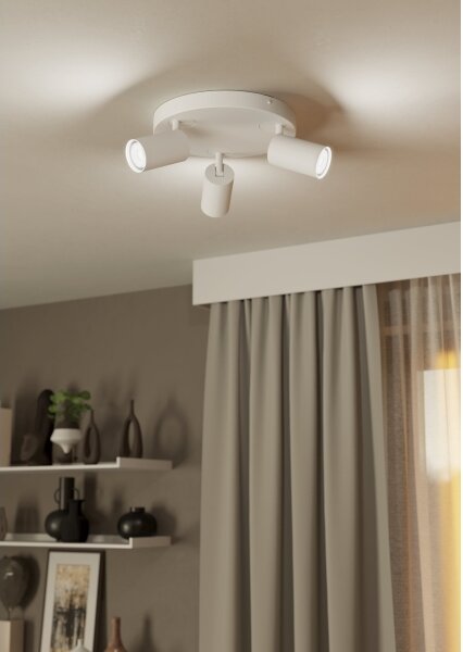 Eglo 900338 - LED RGBW Stmievateľné bodové svietidlo TELIMBELA-Z 3xGU10/4,9W/230V