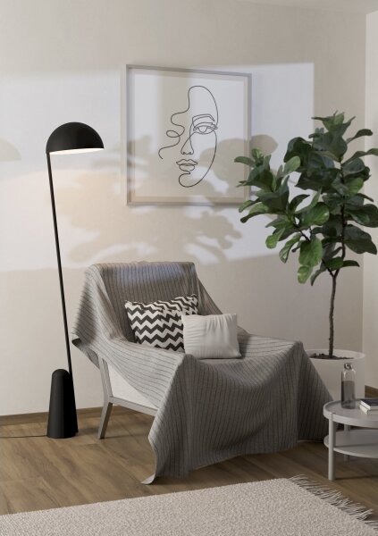 Eglo 900135 - Stojacia lampa ARANZOLA 1xE27/40W/230V