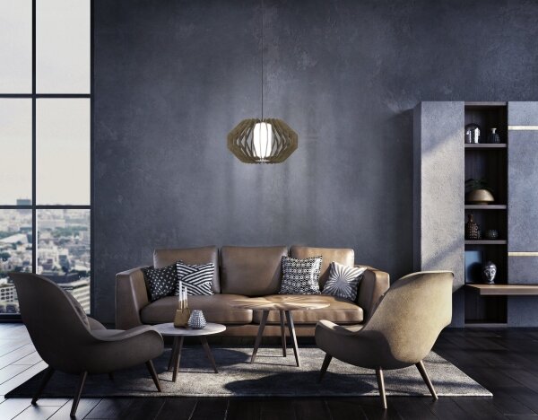 Eglo 900386 - Luster na lanku RUSTICARIA 1xE27/40W/230V