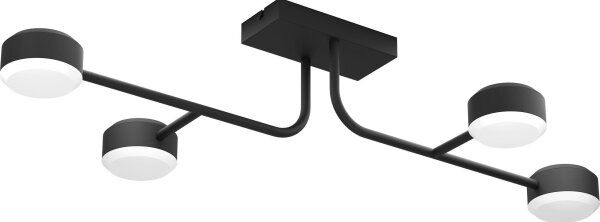 Eglo 900351 - LED Stmievateľný prisadený luster CLAVELLINA 4xLED/6,8W/230V