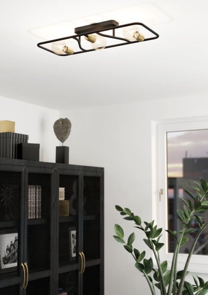 Eglo 900367 - Stropné svietidlo MESSINARO 3xE27/40W/230V