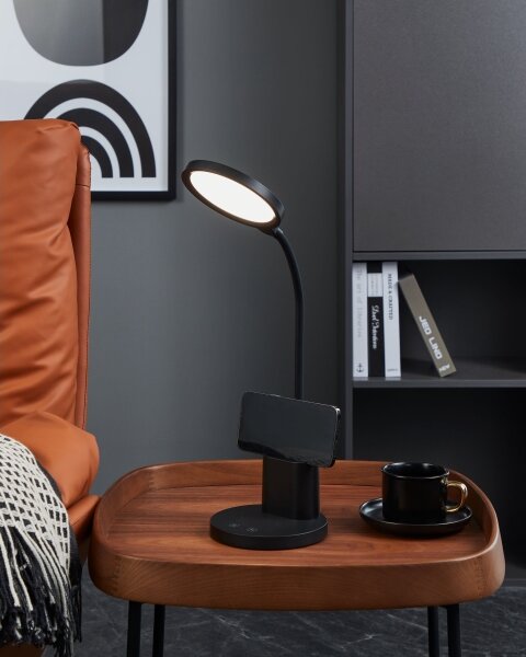 Eglo 900528 - LED Stmievateľná stolná lampa BROLINI LED/2,1W/5V 1500 mAh čierna
