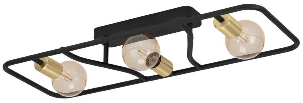Eglo 900367 - Stropné svietidlo MESSINARO 3xE27/40W/230V