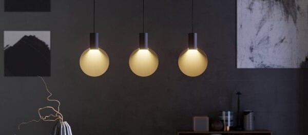 Eglo 900402 - LED Luster na lanku SARONA 3xGU10/4,5W/230V 3000K