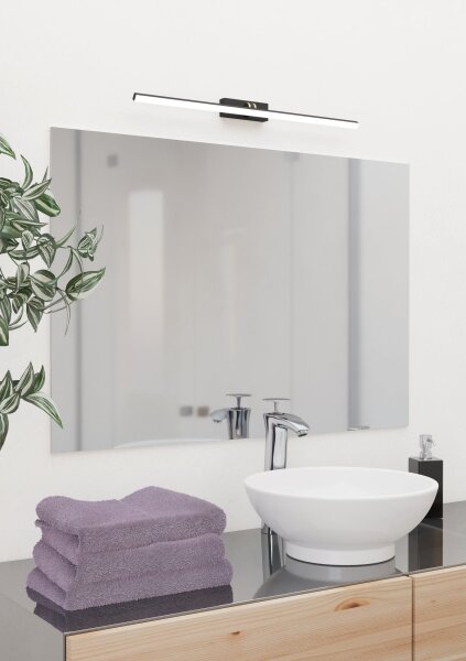 Eglo 900475 - LED Kúpeľňové osvetlenie zrkadla VERDELLO LED/5W/230V IP44 čierna