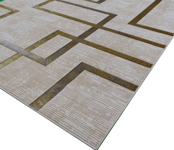 BE Koberec Esprit 3609 BEIGE – béžový obdĺžnikový Rozmer: 60x100 cm