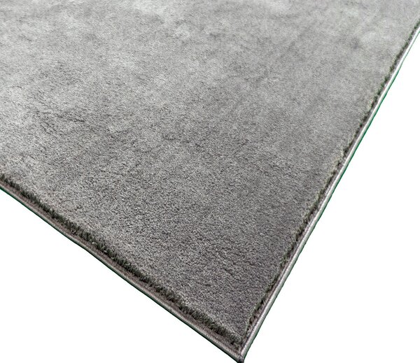 Koberec Oslo 7000 Grey – sivý shaggy s vysokým vlasom Rozmer: 60x100 cm