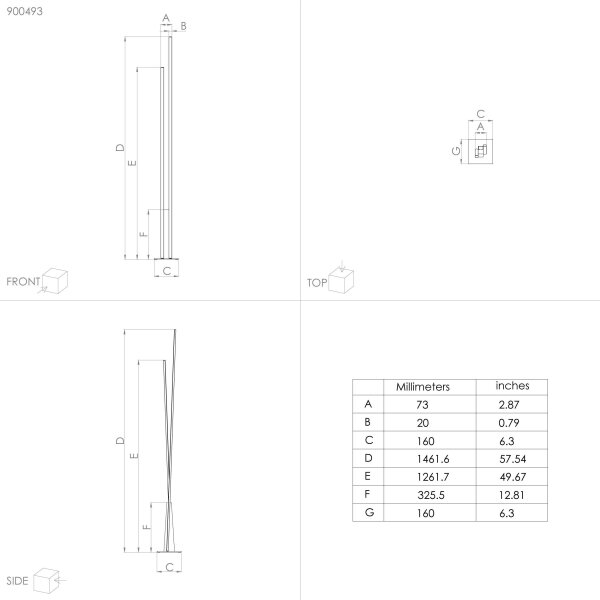 Eglo 900493 - LED Stojacia lampa PANAGRIA LED/24W/230V