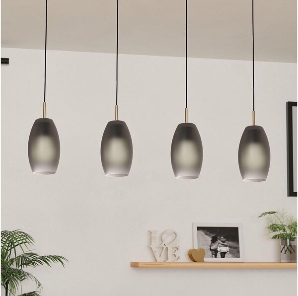 Eglo 900508 - Luster na lanku BATISTA 4xE27/40W/230V
