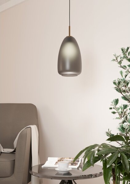 Eglo 900506 - Luster na lanku ALOBRASE 1xE27/40W/230V