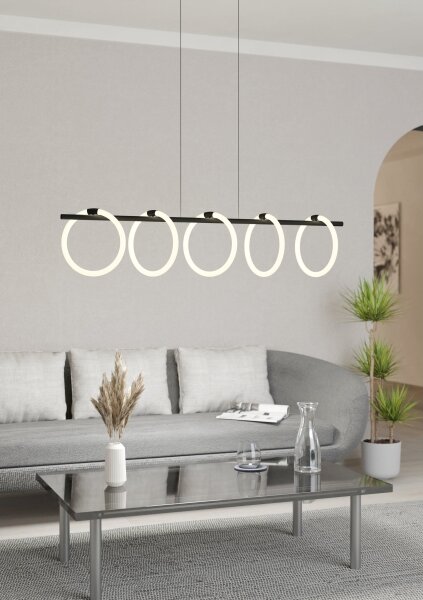 Eglo 900563 - LED Luster na lanku CARANACOA 5xLED/7W/230V