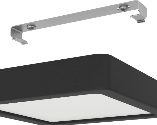 Eglo 900586 - LED stmievateľné stropné svietidlo FUEVA LED/11W/230V čierne