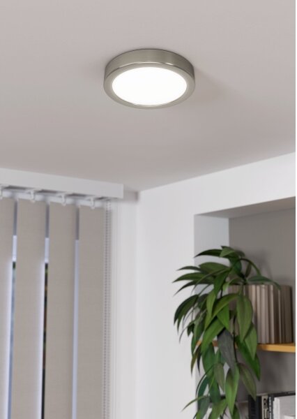 Eglo 900583 - stmievateľné LED stropné svietidlo FUEVA LED/11W/230V chróm