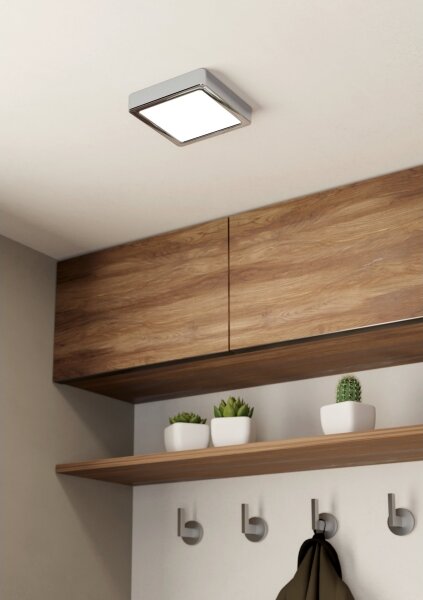 Eglo 900649 - LED kúpeľňové stropné svietidlo FUEVA LED/11W/230V IP44 chróm
