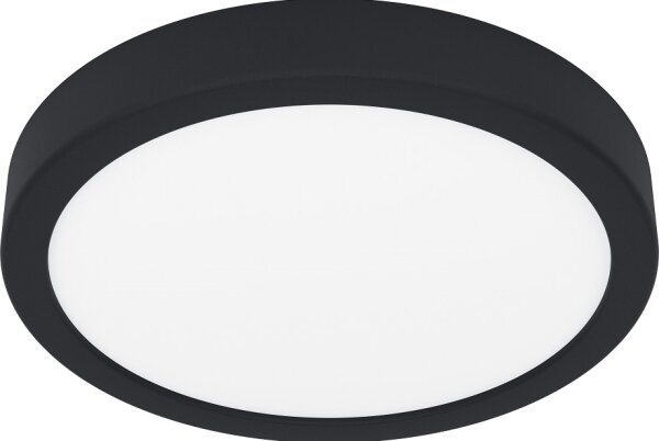 Eglo 900653 - LED kúpeľňové stropné svietidlo FUEVA LED/17W/230V čierne IP44