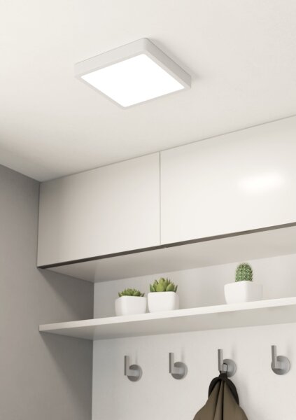 Eglo 900647 - LED stropné svietidlo do kúpeľne FUEVA LED/17W/230V IP44 biela