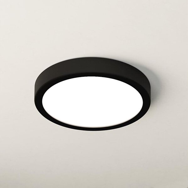 Eglo 900653 - LED kúpeľňové stropné svietidlo FUEVA LED/17W/230V čierne IP44