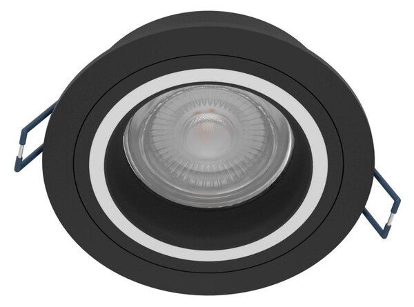Eglo 900764 - LED RGBW Stmievateľné podhľadové svietidlo CAROSSO-Z 4,7W/230V čierna