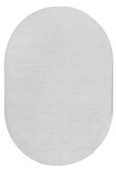 Villeroy & Boch Kusový koberec 106048 White ovál, 160x230 ovál, biela, obývacia izba