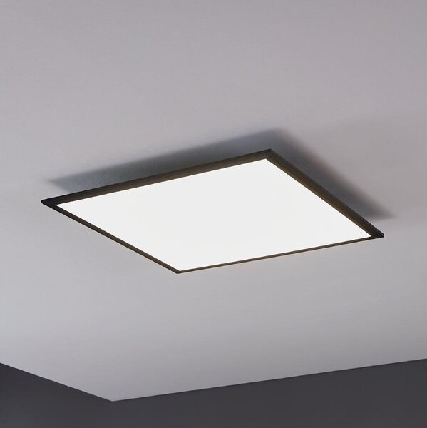 Eglo 900819 - LED Stropné svietidlo SALOBRENA LED/33W/230V 60x60 cm čierna