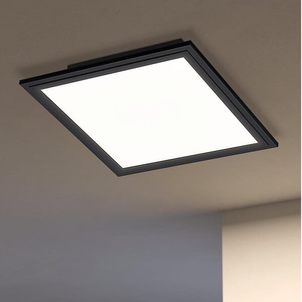 Eglo 900817 - LED Stropné svietidlo SALOBRENA LED/14W/230V 30x30 cm čierna