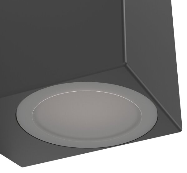 Eglo 900275 - LED Vonkajšie nástenné svietidlo JABAGA 1xGU10/4,6W/230V IP44