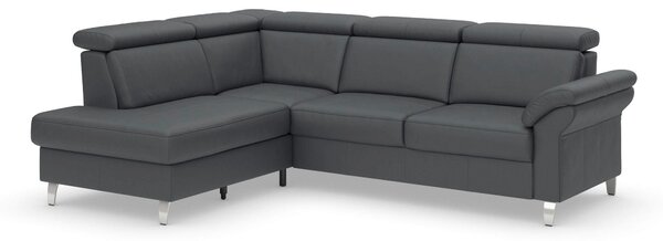 ROHOVÁ SEDAČKA, koža, čierna Sit & More - Sedačky, Online Only