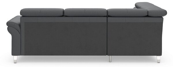 ROHOVÁ SEDAČKA, koža, čierna Sit & More - Sedačky, Online Only