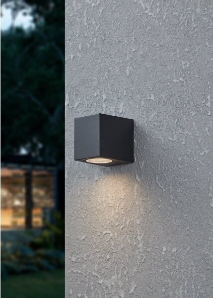 Eglo 900275 - LED Vonkajšie nástenné svietidlo JABAGA 1xGU10/4,6W/230V IP44