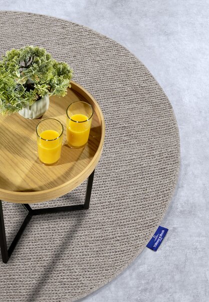 Villeroy & Boch , Kusový koberec 106049 Beige kruh, 160x160 (priemer) kruh, béžová, obývacia izba