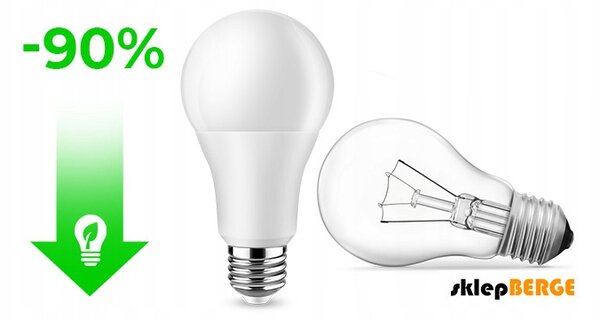 BERGE LED žiarovka - E27 - A80 - 20W - 1800Lm - teplá biela